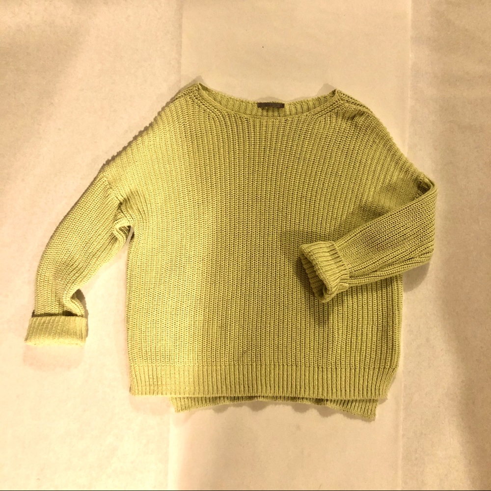 Chunky cotton sweater